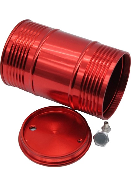 Metal Yağ Bidonu Yakıt Deposu Konteyneri 1/10 RC4WD D90 SCX10 Kaya Paletli Rc Araba Dekor Aksesuarları (Yurt Dışından)