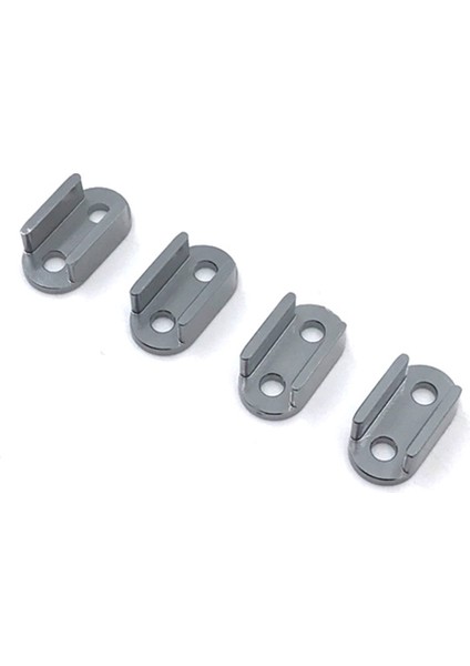 Wpl Için D12 B14 B24 B16 B36 Rc Kamyon Araba Yükseltme Parçaları Amortisör Yaprak Yaylar Sabit Koltuk Montaj Braketi, Titanyum (Yurt Dışından)