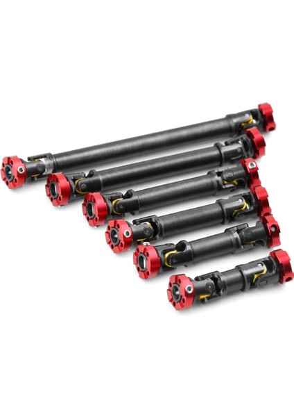 Çelik Flanş Tahrik Mili Cvd 1/10 Rc Paletli Eksenel SCX10 Traxxas Trx4 D90 Redcat Gen8 1/14 Tamiya Traktör Kamyon, 2 (Yurt Dışından)