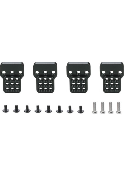 Metal Ayarlanabilir Amortisör Braketi Genişletici Koltuk Wpl C14 C24 C34 C44 B14 B16 B24 B36 1/16 Rc Araba Parçaları, Siyah (Yurt Dışından)