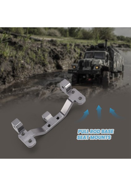 Metal Çekme Çubuğu Tabanı Koltuk Montaj Servo Seti Wpl C24 C14 C14K C24K 1/16 Rc Araba Kamyon Paletli Yedek Parça Yükseltme (Yurt Dışından)