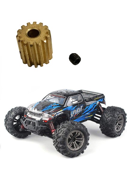 Metal Motor Dişli QWJ05 Xinlehong Hosim Q901 Q902 Q903 1/16 Rc Araba Yedek Parça Aksesuarları (Yurt Dışından)
