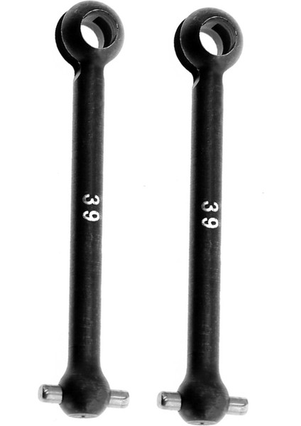 Metal Köpek Kemik Tahrik Mili Seti Tamıya 53505 39MM Şasi Rc Off-Road Araba Ortak Yükseltme Parçaları Siyah (Yurt Dışından) modelleri