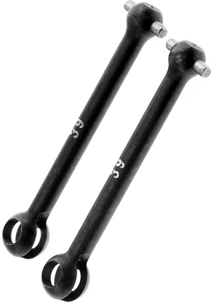 Metal Köpek Kemik Tahrik Mili Seti Tamıya 53505 39MM Şasi Rc Off-Road Araba Ortak Yükseltme Parçaları Siyah (Yurt Dışından) fırsatları