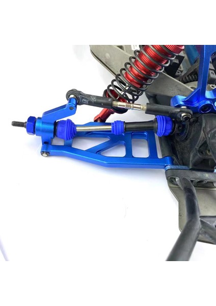 2 Adet Çelik Arkadan Çekişli Motosiklet Mili Tahrik Mili Cvd 6852R 1/10 Traxxas Slash Vxl 4x4 2WD Rustler Hoss Stampede Rc Araba, Mavi (Yurt Dışından)