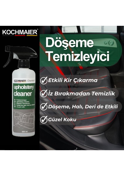 Döşeme Deri Alkantara Kumaş Koltuk Tavan Temizleyici Leke Çıkarıcı Sprey 500 ml