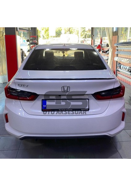 Fruens Honda City Bagaj Üstü Slim Spoiler Parlak Siyah
