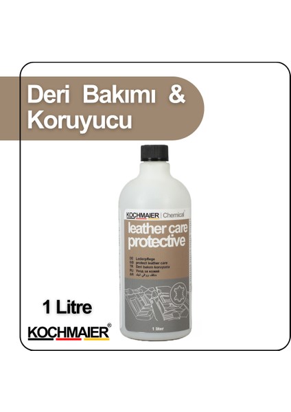 Gerçek & Suni Deri Bakımı Besleyici Koruma Doğal ve Yarı Mat 1 Litre