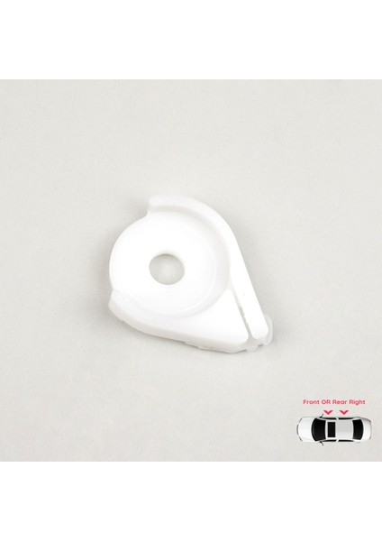 BWR1061-1 Hyundai Accent 1994-On 82404-0U010 İçin Ön veya Arka Sağ Kapı Cam Kriko Tamir Köşe Makara Yuvası
