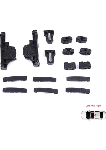 BSR665 Jeep Renegade Bu B1 Bv 2014-ON Suv Van 77368445 Için Mysky Sunroof Tamir 16 Parça Seti fiyatları