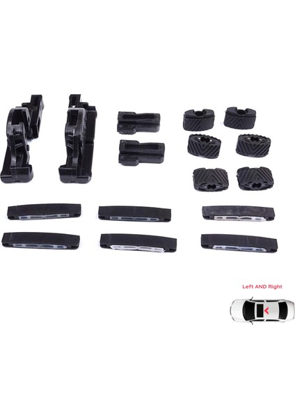 BSR665 Jeep Renegade Bu B1 Bv 2014-ON Suv Van 77368445 Için Mysky Sunroof Tamir 16 Parça Seti modelleri