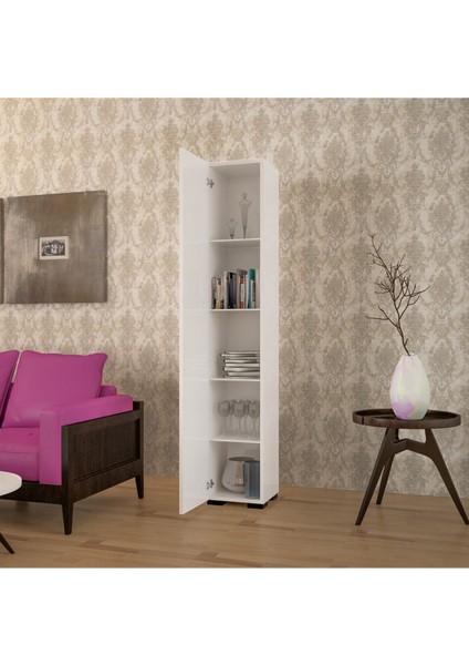 Banyo Dolabı Çok Amaçlı 5 Raflı Mutfak Dolabı Ofis