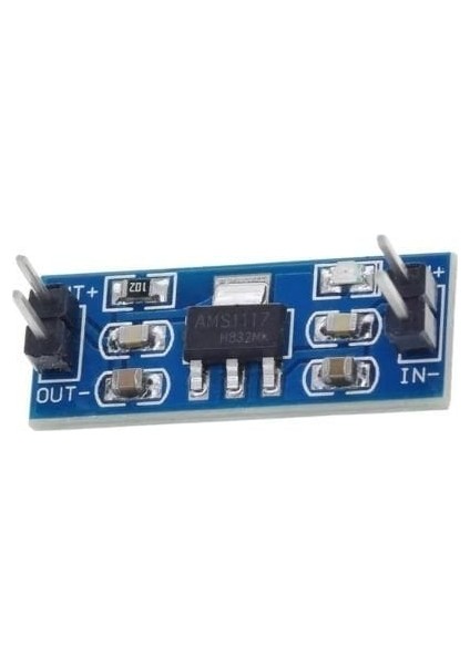 AMS1117 5V Sabit Çıkışlı Voltaj Regülatör Kartı