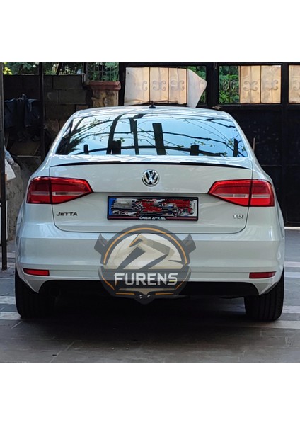 Volkswagen Jetta Mk6 Bagaj Üstü Yarasa Spoiler Bagaj Çıtası Piano Black 2010-2017 fiyatları