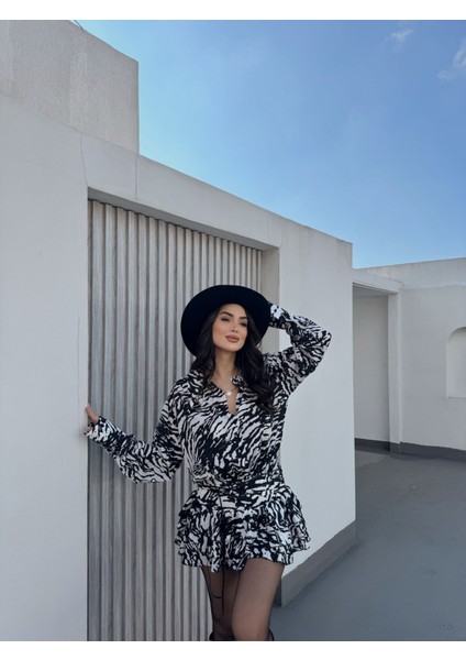 Alyaana Gömlek Yaka Mini Elbise fiyatları