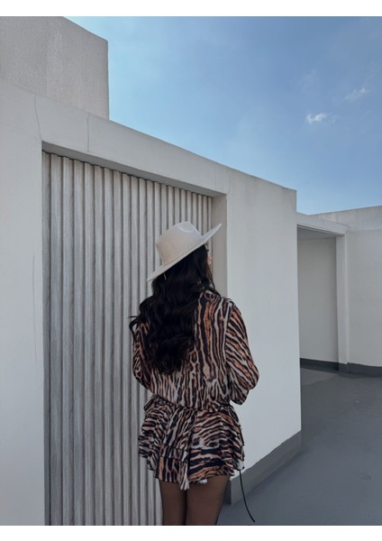 Alyaana Gömlek Yaka Mini Elbise modelleri