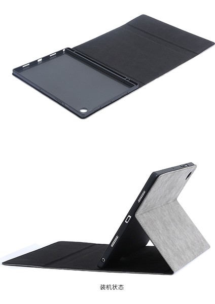 Depolama Yuvalı Samsung Tablet Için Tablet Kılıfı Galaxy Tab A8 Koruma (Yurt Dışından)