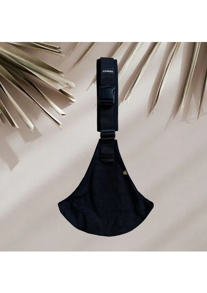 Linen Black - Siyah Keten Çocuk Taşıyıcı