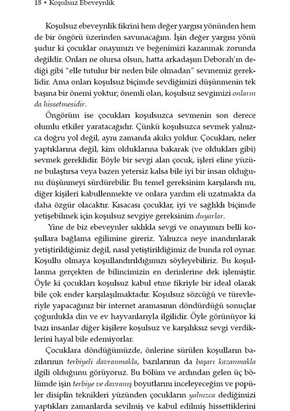 Koşulsuz Ebeveynlik - Alfie Kohn