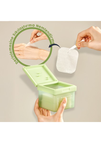 VV BETTER Jeju Yuja Cera Balancing Pad Cilt Dengeleyici Tonik Ped ZINC PCA PHA Kore 120pcs fırsatları