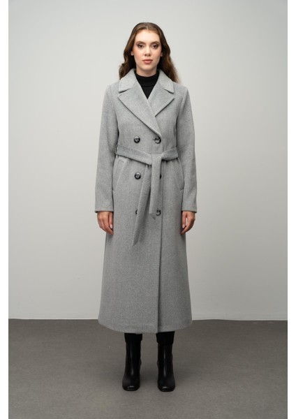 Punto Detaylı Kruvaze Exclusive Kaban A.gri 3055 modelleri