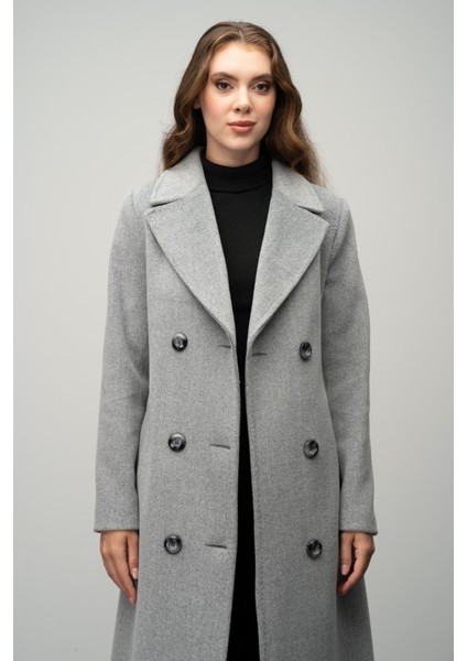 Punto Detaylı Kruvaze Exclusive Kaban A.gri 3055 indirimleri