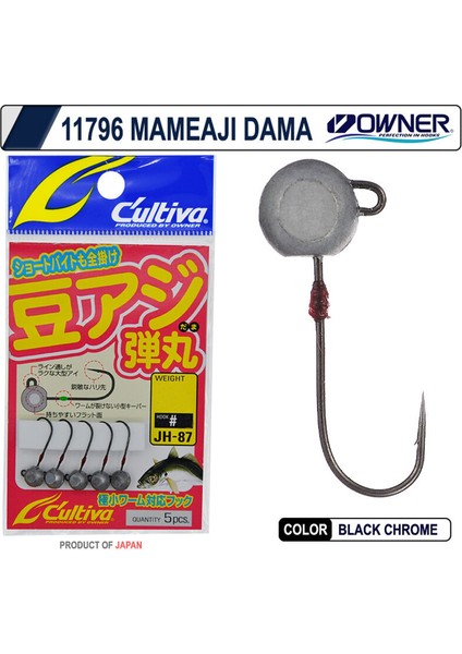 Cultiva 11796 Mameaji Dama 5 Adet Lrf Jig Head fiyatları