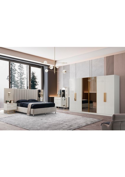 Dicle Yatak Odası Takımı %100 Mdf