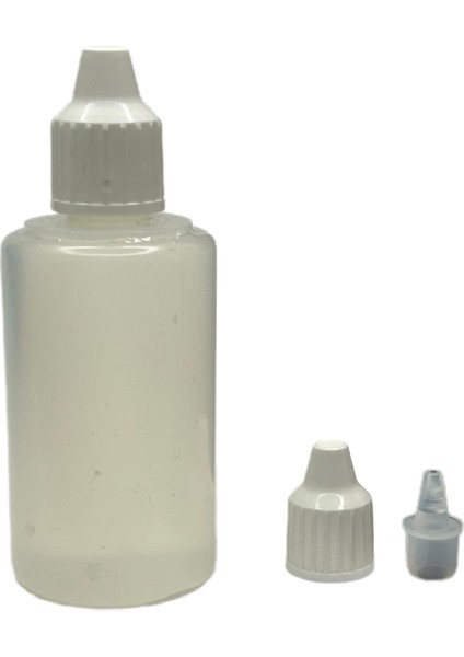 30 ml Pe Aseton Şişesi, 24 Adet, Plastik