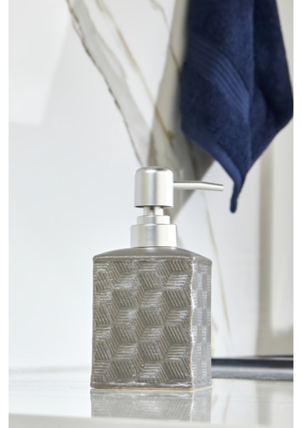 200 ml Porselen Sıvı Sabunluk – Lüks Desenli, Metal Pompalı indirimleri