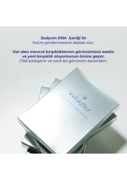 Rejuvenating Squalane Mask Yüz Maskesi Centella Asiatica Madecassoside Hyaluronic Acid Kore 28ml