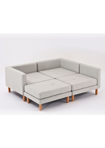 Armin Akıllı Köşe Koltuk Takımı & Modern Modüler Yataklı Köşe Takımı - Bordo indirimleri