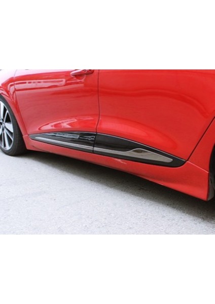 Renault Clio 4 Yan Kapı Çıtası 4 Parça 2012-2019 arası Paslanmaz Çelik