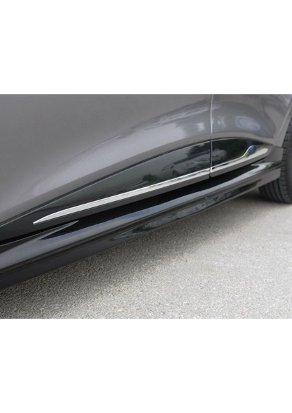 Renault Clio 4 Yan Kapı Çıtası 4 Parça 2012-2019 arası Paslanmaz Çelik