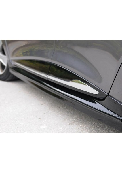 Renault Clio 4 Yan Kapı Çıtası 4 Parça 2012-2019 arası Paslanmaz Çelik