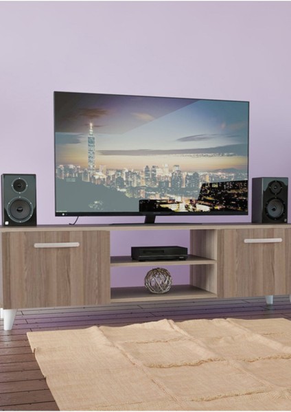 Tv Ünitesi Raflı LCD Sehpası Televizyon Tv Sehpası