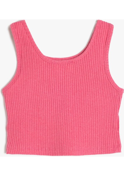 Bisiklet Yaka Baskı Detaylı Askılı Kolsuz Atlet fiyatları