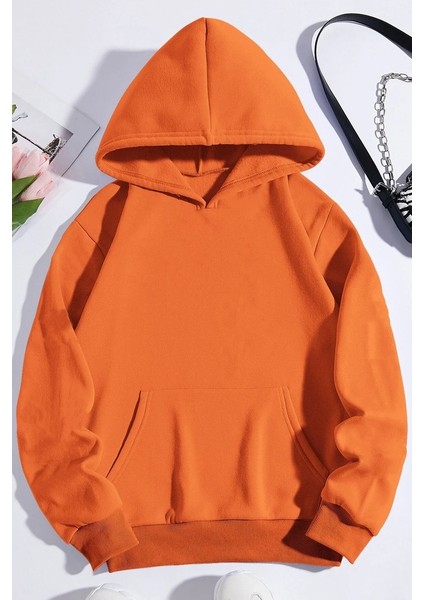 Unisex Drawing Butterflies Sırt Baskılı Sweatshirt