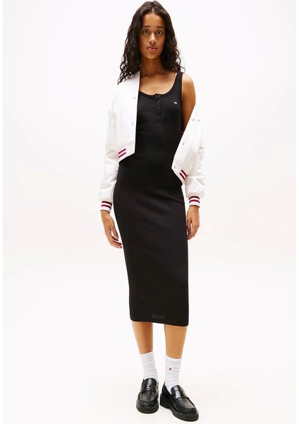 Tjw Button Tank Dress