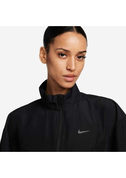 Dri Fit Swoosh Hbr Jacket Siyah Kadın Koşu Ceket -Rüzgarlık FB4694-010