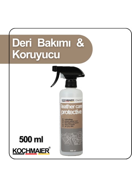 Gerçek & Suni Deri Bakımı Besleyici Koruma Doğal ve Yarı Mat 500 ml