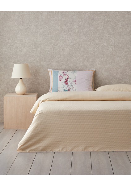 Patch Bouquet Çift Taraflı Pamuklu Tek Kişilik Nevresim Seti 160 x 220 cm Yeşil-Sarı fiyatları