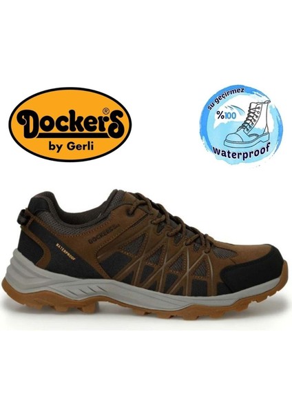 237525 Outdoor Waterproof Erkek Spor Ayakkabı Taba