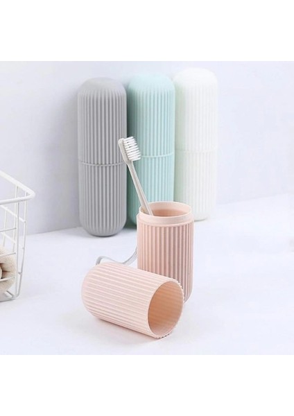 Seyahat Tipi Plastik Diş Fırçası Gözlük Kalem Fırça Erzak Saklama Kabı Düzenleme Kalemlik modelleri