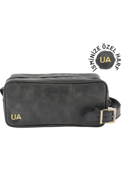 Dopp Kit Kişisel Bakım ve Seyehat Çantası - Antrasit