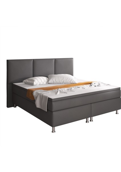 Oslo Suni Deri 3 Lü Set (YATAK+BAZA+BAŞLIK)160 x 200