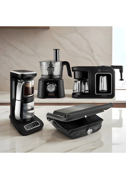 Gurme Luxury 3.0 Elektrikli Evlilik Paketi Black Chrome