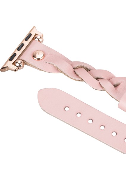 Deri Apple Watch Saat Kordonu, 38/40/41/42/44/49 mm ile Uyumludur fırsatları