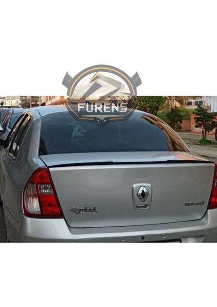 Renault Clio 2 Bagaj Üstü Slim Yarasa Spoiler Parlak Siyah Piano Black 2001-2008 fiyatları