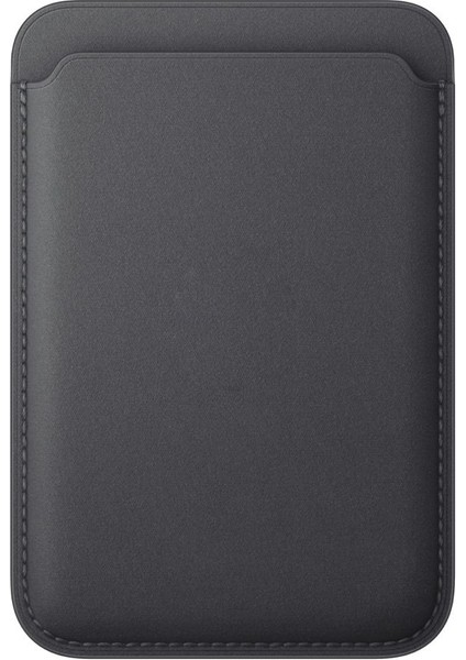 İphone 12/13/14/15/16/ Pro Ve Pro Max Serileriyle Uyumlu Magsafe Kartlık - Siyah modelleri